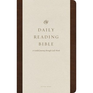 ESV Daily Reading Bible - (Leather Bound) - 1 of 1