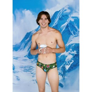 Sporti Granny Sweater Ornaments Brief Swimsuit (26-40) - 1 of 4