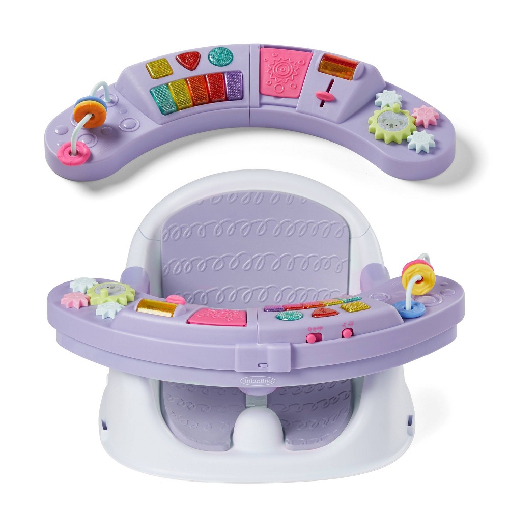 Photos - Car Seat Infantino Music & Lights 3-in-1 Discovery Seat & Booster - Lavendar 