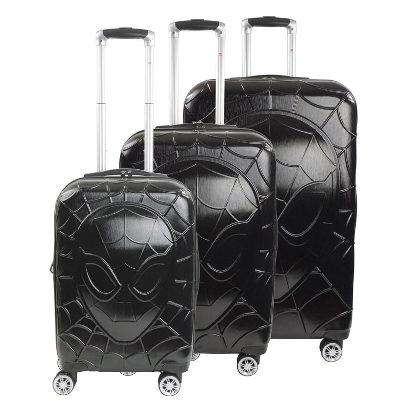Marvel Ful Molded Spiderman 8 Wheel Expandable Spinner luggage 3pc set., 2 of 5