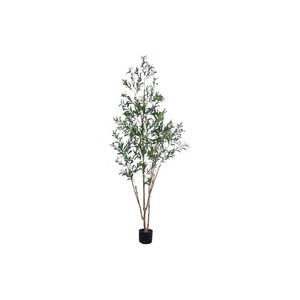 Artificial Olive Trees, Plastic Olive Tree, Home Decoration Plant, Adjustable, for Living Room, Bedroom, Home, Office - 1 of 4