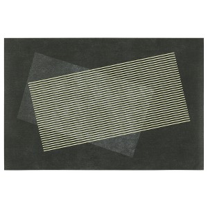 Unique Bargains Geometric Modern Abstract Retro Mid Century Bath Mat 1 Pc - 1 of 4