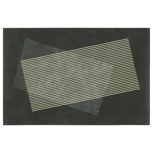 Unique Bargains Geometric Modern Abstract Retro Mid Century Bath Mat 1 ...