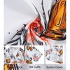 Clearlove Men's Hawaiian Shirt Short Sleeves Printed Button Down Summer Beach Dress Shirts - 4 of 4