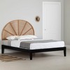 South Shore Full Hoya Bed and Headboard Set Black - 4 of 4