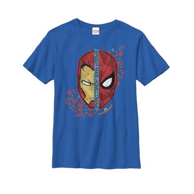 Boy's Marvel Spider-Man: Homecoming Iron Man Face T-Shirt