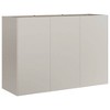 vidaXL Weathering Steel Planter Box with Open Bottom - 47.2"x15.7"x31.5" Rectangular Plant Pot Stand for Garden/Patio/Balcony - 4 of 4