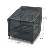Summerset Shield Chair Cover Ultimate Protection for Your Outdoor Furniture Club Chair Large High Back 32" x 34" x 39.5" Gold - 2 of 4