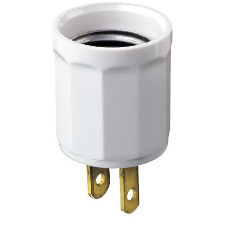 Leviton Polarized 1 Outlets Adapter 1 Pk Model No. 00061-00w : Target