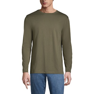 Lands' End Men's Long Sleeve Cotton Supima Tee