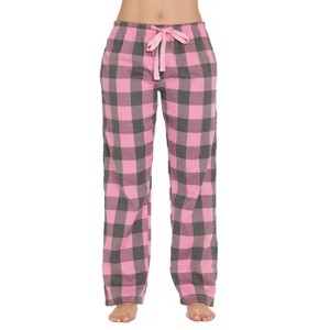 #followme Buffalo Plaid Flannel Pajama Pants for Women with Pockets - 1 of 3