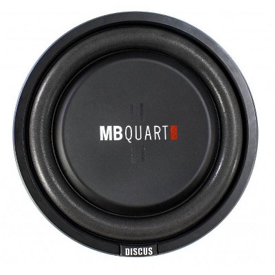 MB Quart DS1-254 400 Watt 4 Ohm 10" Shallow Slim Subwoofer Car Truck DVC Sub