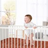 Sweet Jojo Designs Boy or Girl Gender Neutral Unisex Baby Fitted Crib Sheet Boho Hatch Orange and White - 2 of 4