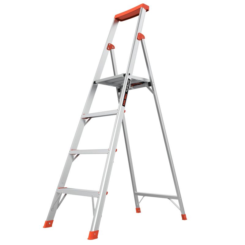 Little Giant Ladder Systems 6&#39; ANSI Type IA 300 lb Aluminum Stepladder Gray, 1 of 10