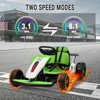 Kids Go Kart, Ride On Drift Kart with Dual 200W Motors, 24V Battery Powered Electric Drift Car, Outdoor 2-Speed Ride On Racing Toy - 4 of 4