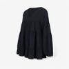 Anna-Kaci Women's Tiered Babydoll Blouse with Long Balloon Sleeves - 3 of 4