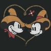 Women's Mickey & Friends Distressed Rodeo Couple Maternity T-Shirt - image 2 of 3