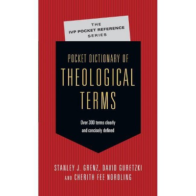 Pocket Dictionary of Theological Terms - (IVP Pocket Reference) by  Stanley J Grenz & David Guretzki & Cherith Fee Nordling (Paperback)