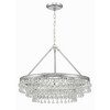 Crystorama Lighting Calypso 6 - Light Chandelier in  Polished Chrome - 4 of 4