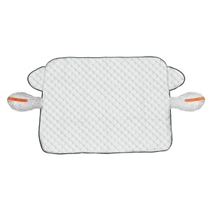 Unique Bargains Car Windshield Cover Thick Magnetic Cover Snow Sun Shade UV Protector for SUVs - 1 of 4