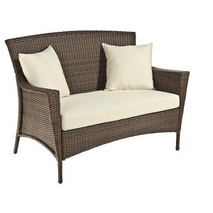 Jiallo Galleon Collection Outdoor Garden Patio Furniture 1PC Loveseat - 1 of 1