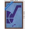 Trends International NBA Utah Jazz - Logo 25 Framed Wall Poster Prints - 3 of 4