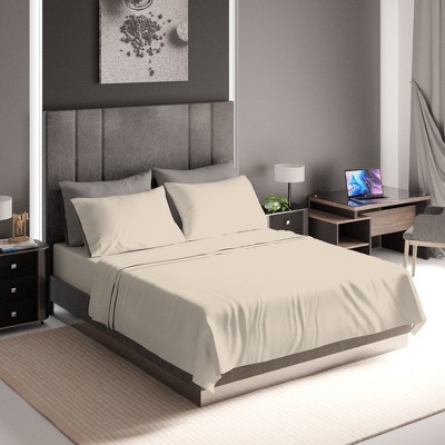 SleepRX 100% Cotton Super Soft Graphene-Infused Sateen Sheet Set