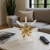Decorative Crystal Starburst Statue for Home Decor - Stylish Sculpture Accent Perfect for Office, Shelf, and Living Room Decor - 3 of 4