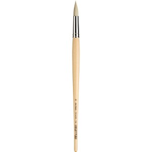 da Vinci TOP-ACRYL White Brush, Synthetic, Acrylic & Oil, Round, Series 7782, Size 24 - 1 of 3