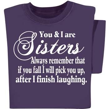 Collections Etc You And I Sisters T-shirt