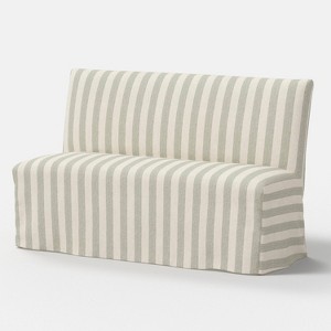 Replacement Slipcover Only for 57" Jean Dining Banquette - Threshold™ - 1 of 4