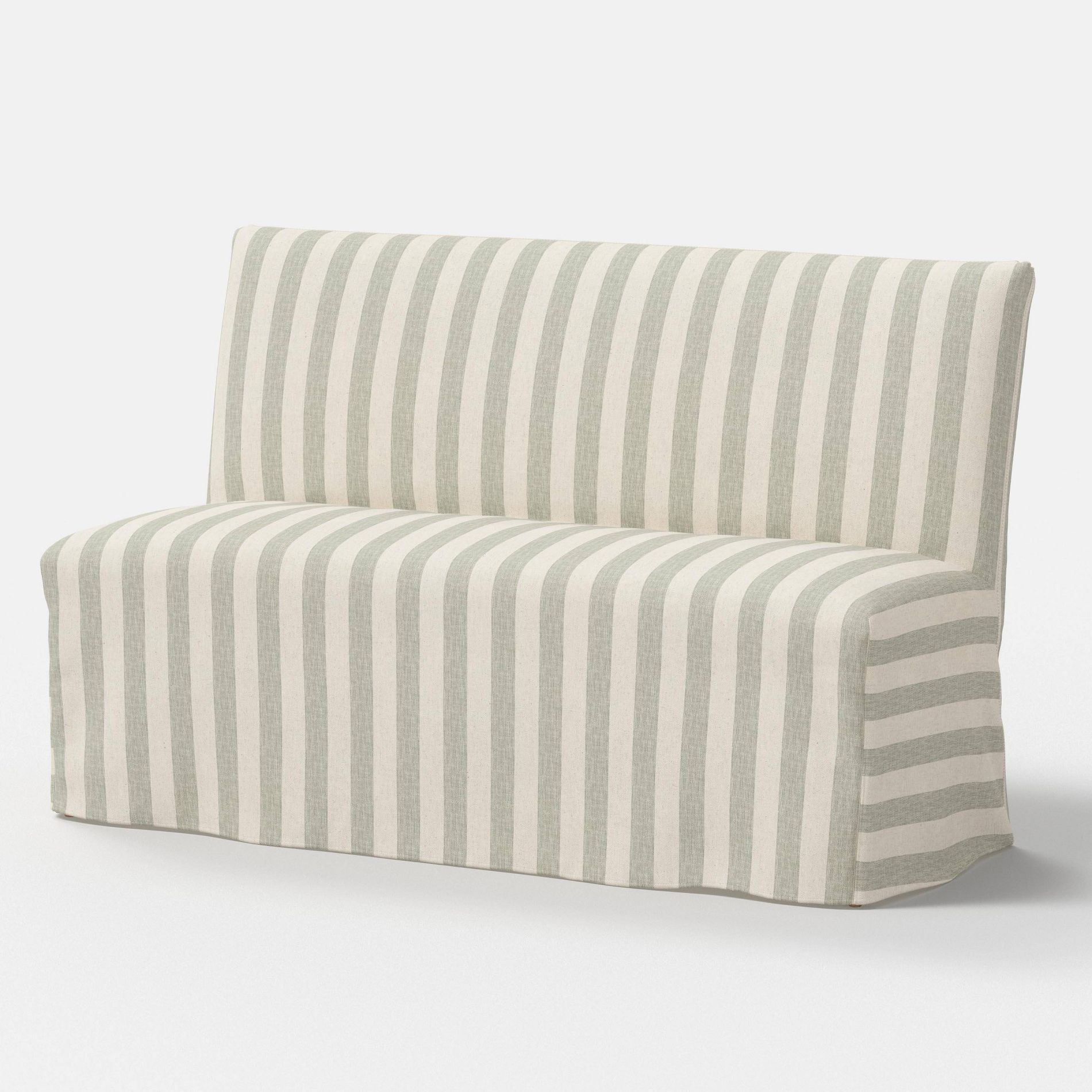 Replacement Slipcover Only for 57" Jean Dining Banquette Malcolm Stripe Moss - Threshold™