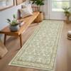 Fulvari Area Rugs,Washable Floral Rug Non Slip Large Living Room Rug Vintage Distressed Soft Carpet for Bedroom, Dinning Room, Home Office - 2 of 4