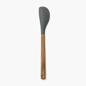 Acacia Wood/Silicone Spatula Gray - Figmint™: Kitchen Cooking Utensils, Flexible, Hand Wash - 1 of 3