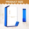 Unique Bargains Acrylic Wall Tabletop Display Floating Single Image Frame Stand - 2 of 4