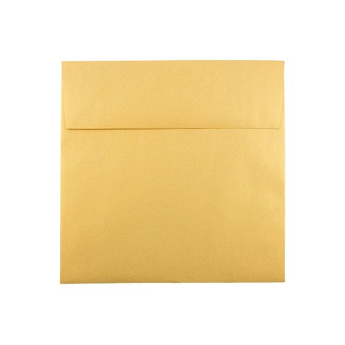 Jam Paper Parchment Cardstock, 8.5 x 11, 65 lb Antique Gold, 50 Sheets/Pack, Yellow