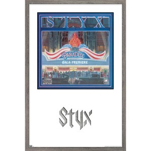 Trends International Styx - Paradise Theatre Album Series Framed Wall Poster Prints - 1 of 4