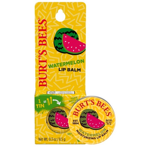 Burt's Bees Tin Lip Balm - Beeswax - 0.3oz : Target