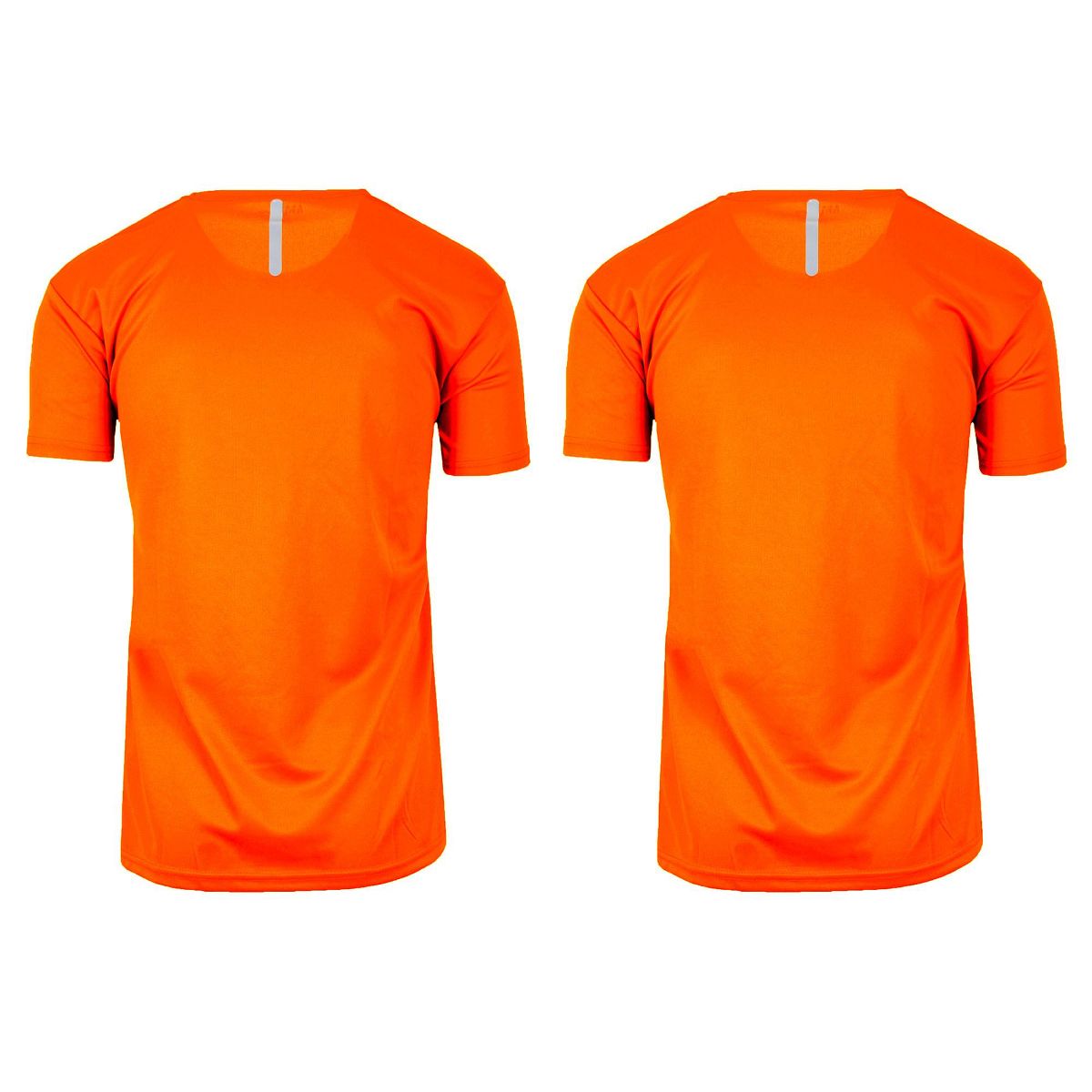 Galaxy By Harvic  High Visibility Short  Sleeve Moisture-Wicking Quick Dry Performance Crew Neck Tee  -2 Pack - thumbnail 6