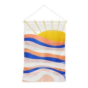 SunshineCanteen Sunrise Surf Fiber Wall Art - Society6 - 1 of 3