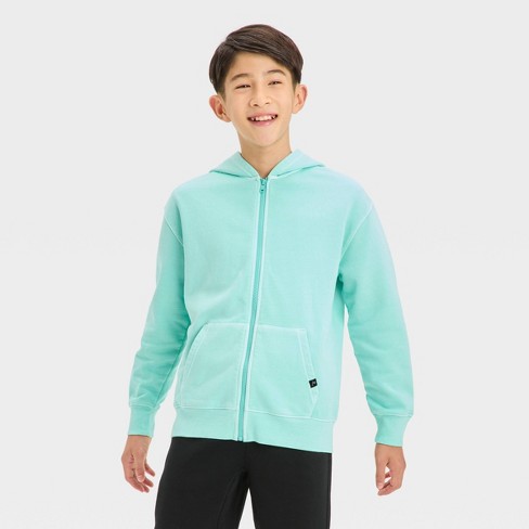 Aqua best sale blue sweatshirt