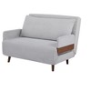 Racxily 3-in-1 Sven Sofa Bed, Upholstered Convertible Sleeper Accent Chair - 2 of 4