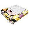 Cartoon Network Powerpuff Girls Fighting Crime Silk Touch Throw Blanket 50x60 Inches - 4 of 4