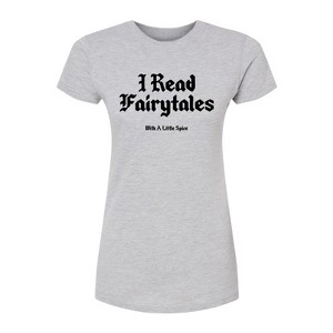 Women's - Instant Message - Read Spice Fairytales Fitted Graphic T-Shirt - 1 of 3