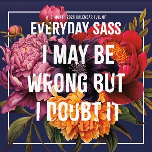 Trends International 2026 Everyday Sass 12"x12" Wall Calendar - 1 of 4