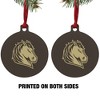 Southwest Minnesota State University Primary Logo Aluminum Holiday Christmas Tree Ornament - 2 of 4