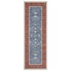 Coolmee Washable Area Rugs for Living Room,Rugs for Bedroom Soft Low Pile Non-Slip Area Rug with Rubber Backing for Home Office Decor Red - 2 of 4