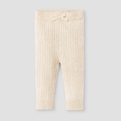 Image of Baby Rib Knit Sweater Leggings - Cat & Jack™ Heather Gray 0-3M