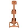 Aghana Digitals Rustic Brown Firwood Plant Stand - 3-Tier Rectangular Indoor/Outdoor Durable Shelf - 3 of 4