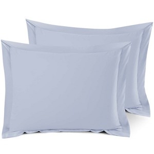 Nestl Soft Pillow Shams Set of 2, Double Brushed Microfiber Pillow Covers, Premium Pillow Shams With 1.5” Flange - 1 of 4